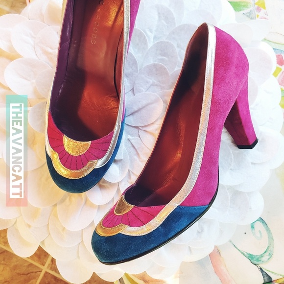 Marc Jacobs Shoes - MJ - Art Deco Vintage Sexy High Heel Pumps!